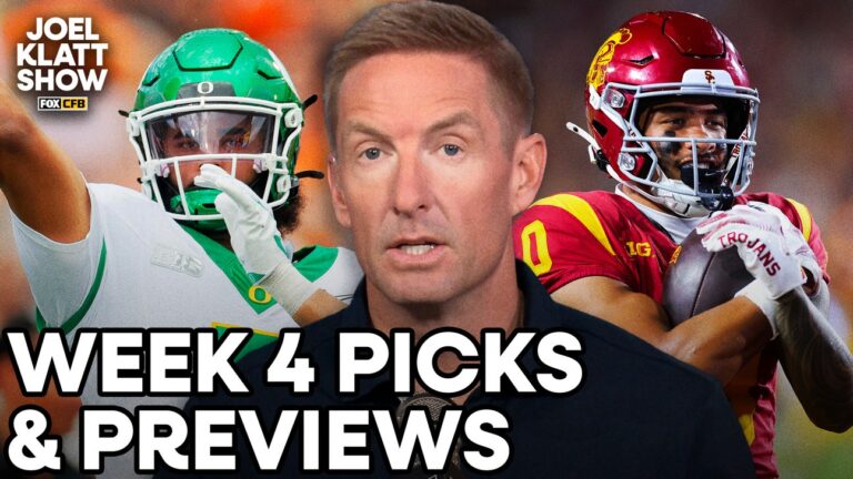 Will Ole Miss Extend Streak? Can USC Top Oregon? Joel Klatt's Week 4 CFB Picks