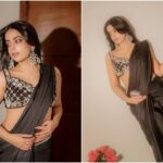 Yashma Gill Sets Internet Ablaze In Sultry Black Saree Photoshoot