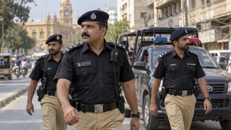A Cell In The Middle Of Karachi Who Is Watching The Sindh Police