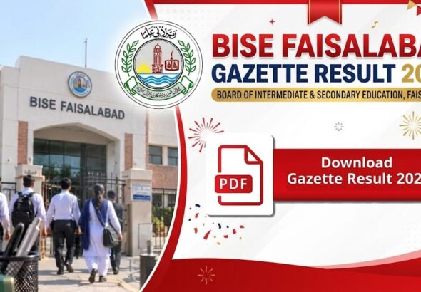 Bise Faisalabad 11th Class Result Gazette 2026 Pdf Download