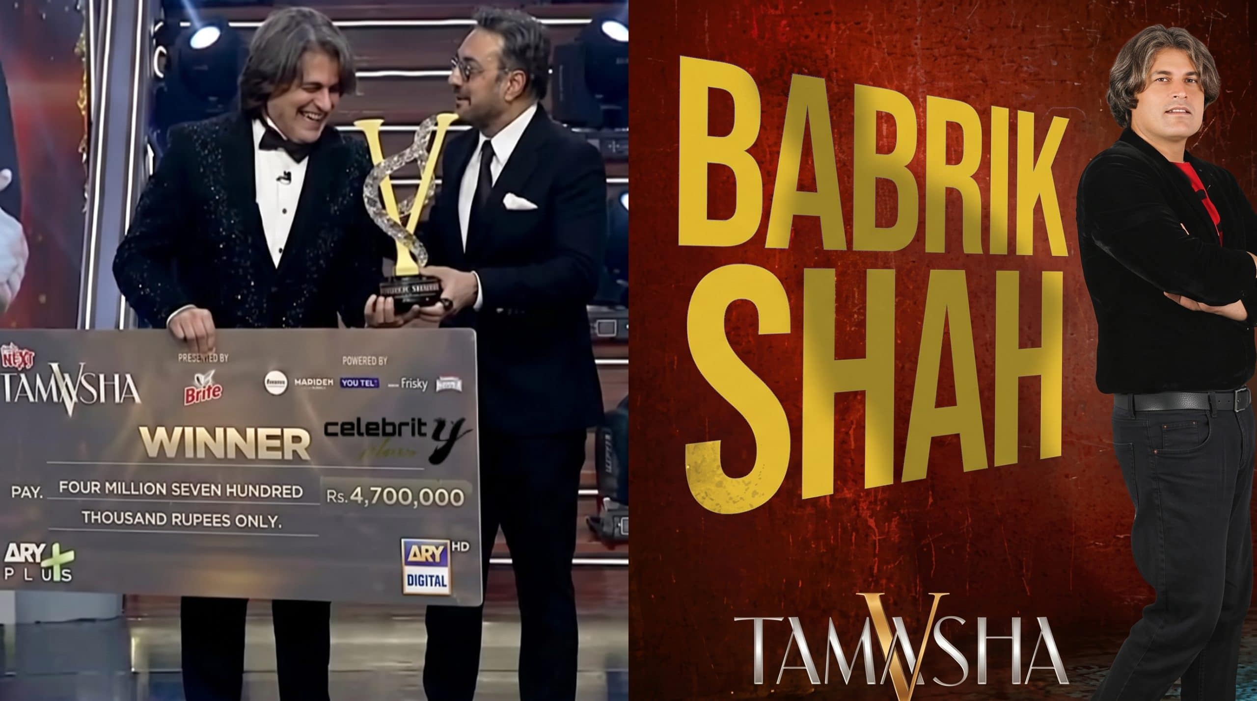 Babrik Shah wins Tamasha Season 5, taking home Rs4.7 Million in Prize Money
