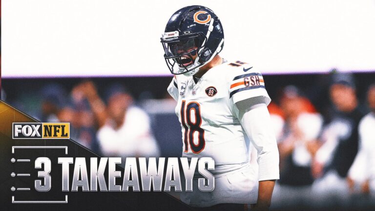 Bears Hold Off Manic Falcons Comeback: 3 Takeaways From Chicago's Win