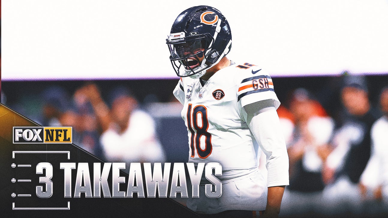 Bears Hold Off Manic Falcons Comeback: 3 Takeaways From Chicago's Win