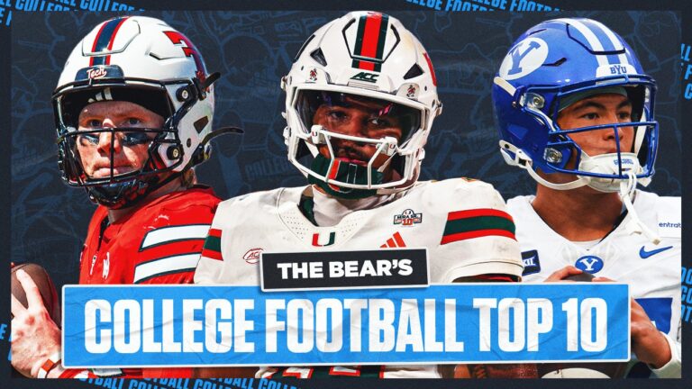 Chris 'The Bear' Fallica's 2026 College Football Top 10 — Week 8