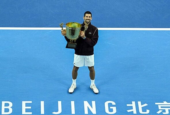 'Destined' Djokovic wins China Open, extending unbeaten record