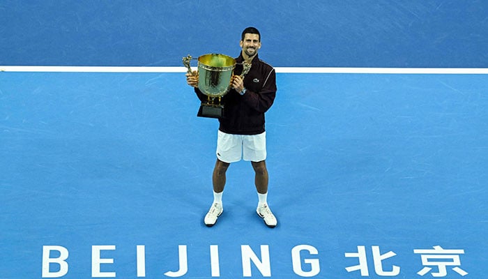 'Destined' Djokovic wins China Open, extending unbeaten record