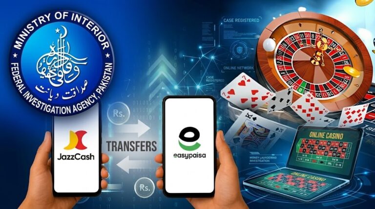 Fia Probes Rs120 Billion Betting Network Linked To Easypaisa Jazzcash Accounts