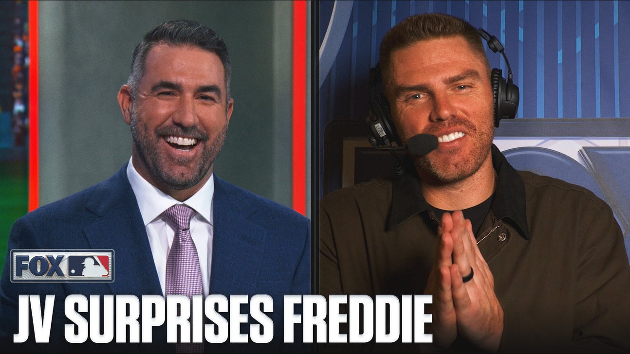 Freddie Freeman Lauds Justin Verlander In Interview After Dodgers' Game 3 Win