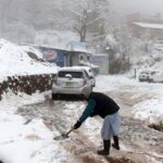 Heavy Snowfall Closes Babusar Highway In Diamer
