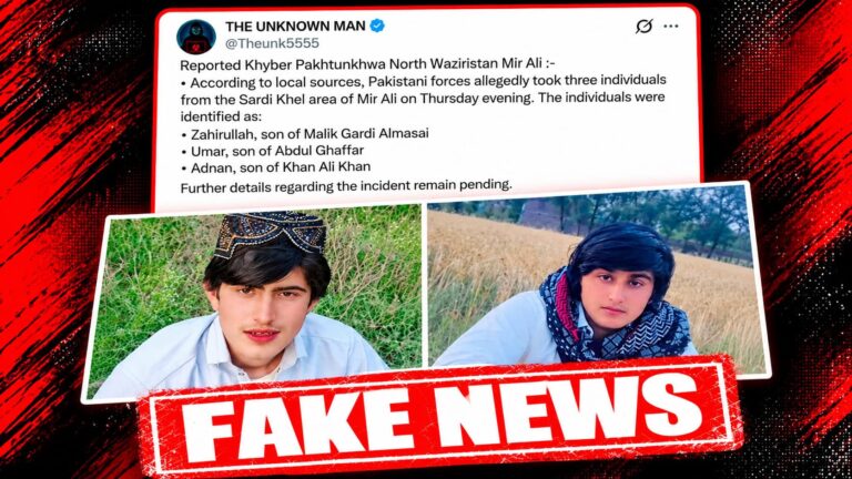 Indian Proxy Propaganda Exposed Over Fake Reports On North Waziristan Abduction