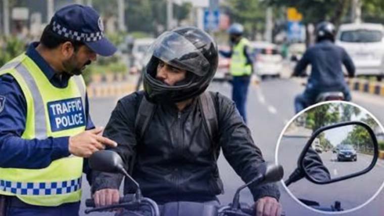 Lahore Cto Proposes Permanent Side View Mirrors On All Motorcycles
