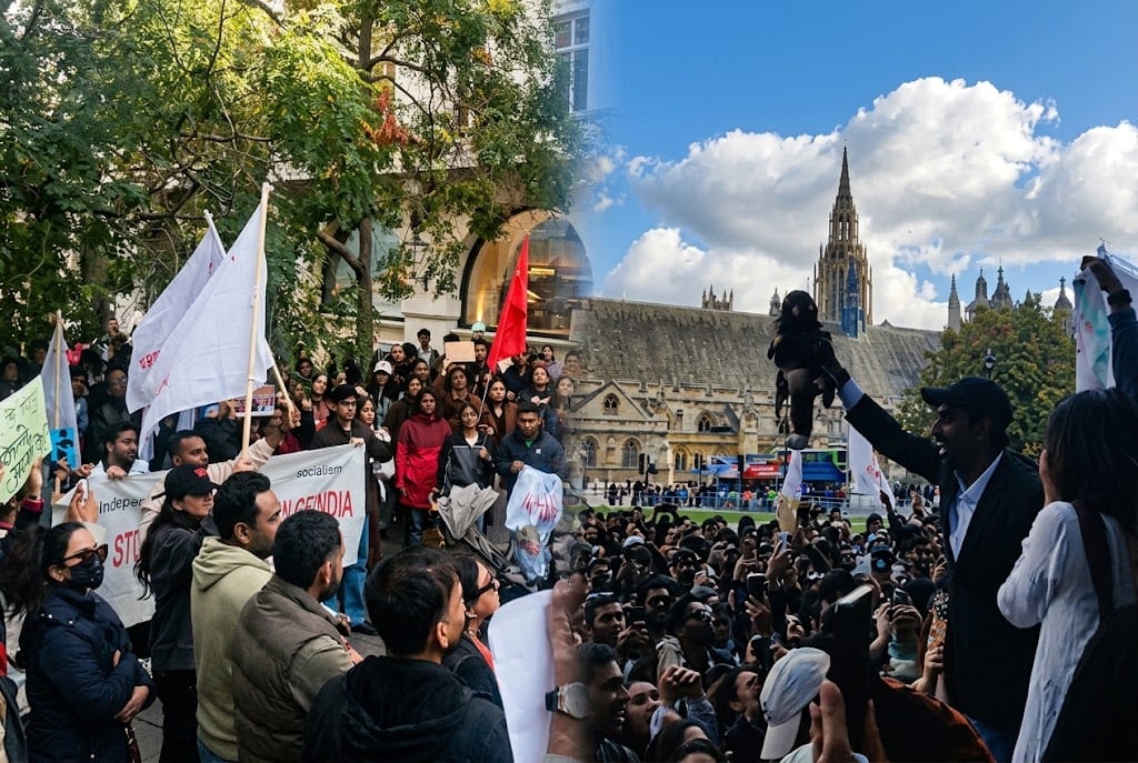 London Erupts In Anti Modi Protests As Indian Diaspora Supporters Stage Rallies