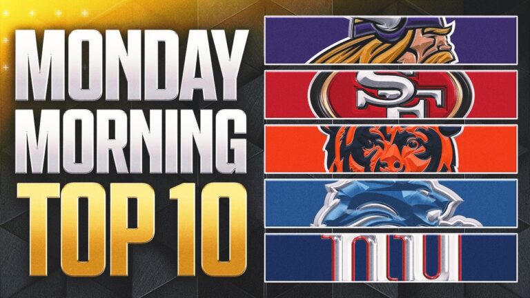 Monday Morning NFL Top 10 Rankings: A New No. 1 After Two Undefeated Teams Lose