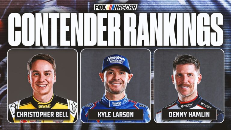 NASCAR Contender Rankings: Kyle Larson Comfortable At No. 1 After Talladega