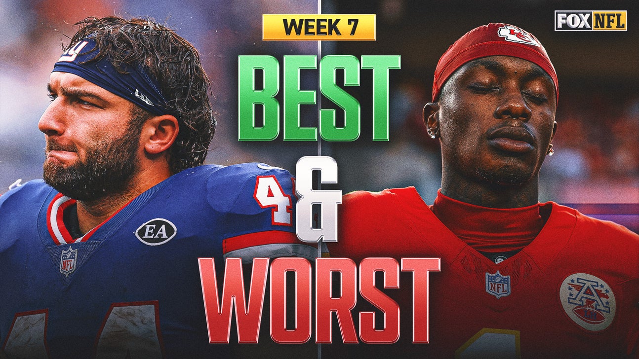 NFL Best & Worst: From Cam Skattebo’s Giant Spark To The Chiefs’ Offensive Sputter