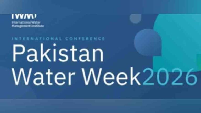 Pakistan Water Week To Begin On Nov 2 In Islamabad