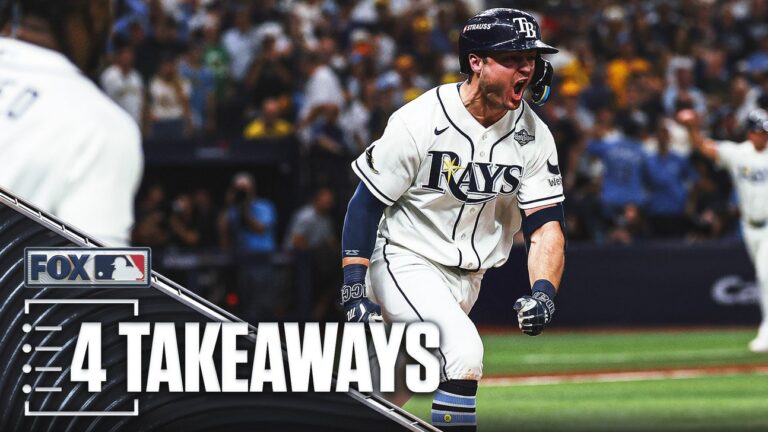 Rays Stay Alive: 4 Takeaways From Tampa Bay's World Series Game 4 Win vs. Brewers