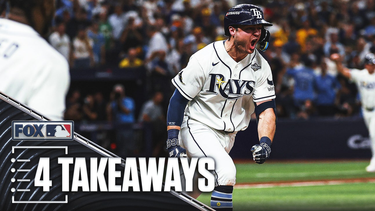 Rays Stay Alive: 4 Takeaways From Tampa Bay's World Series Game 4 Win vs. Brewers