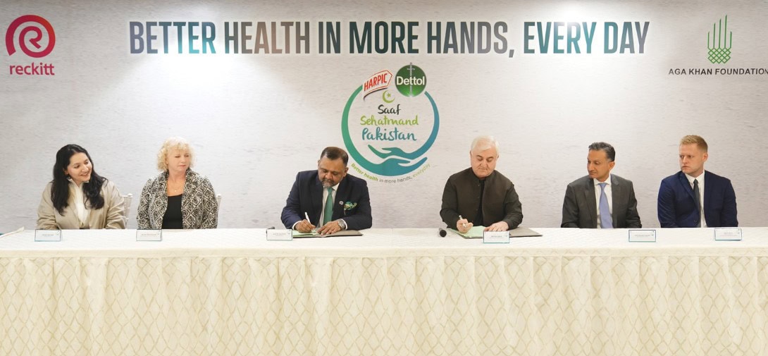 Reckitt Pakistan joins hands with Aga Khan Foundation to bring Safe Water, Better Hygiene to Schools