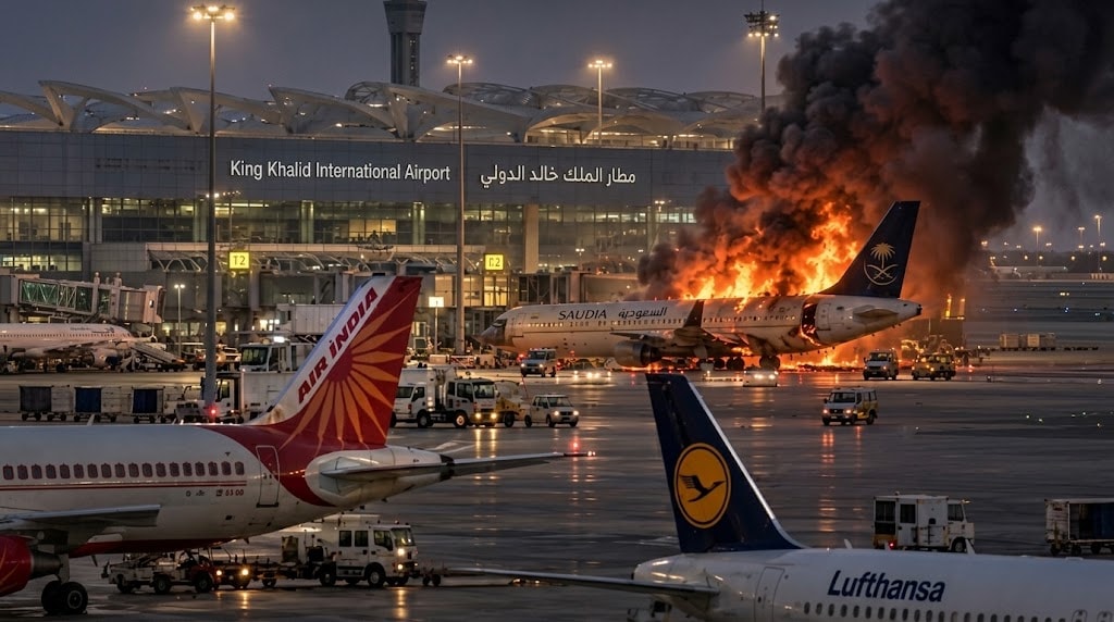Riyadh Jeddah Madina Airport Flight Updates Amid Saudi Attacks