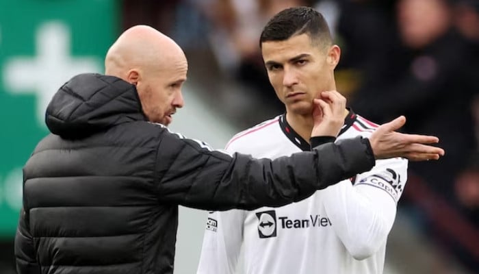 Ronaldo let Man United down, says club's former boss Ten Hag