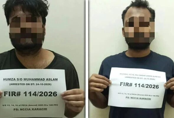 Two Arrested In Karachi For Posing As Army Officers To Defraud Citizens