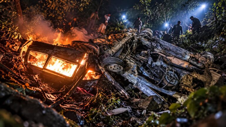 Wedding Joy Turns Into Tragedy As 7 Family Members Die In Murree Crash