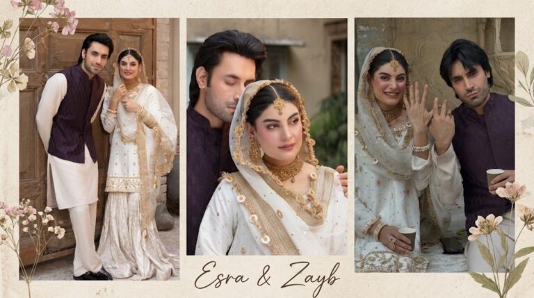 Tamasha Fame Esra Ayesha And Zayb Khan Are Officially Married See Pictures